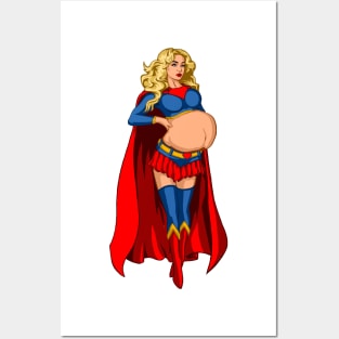 Super Pregnant Posters and Art